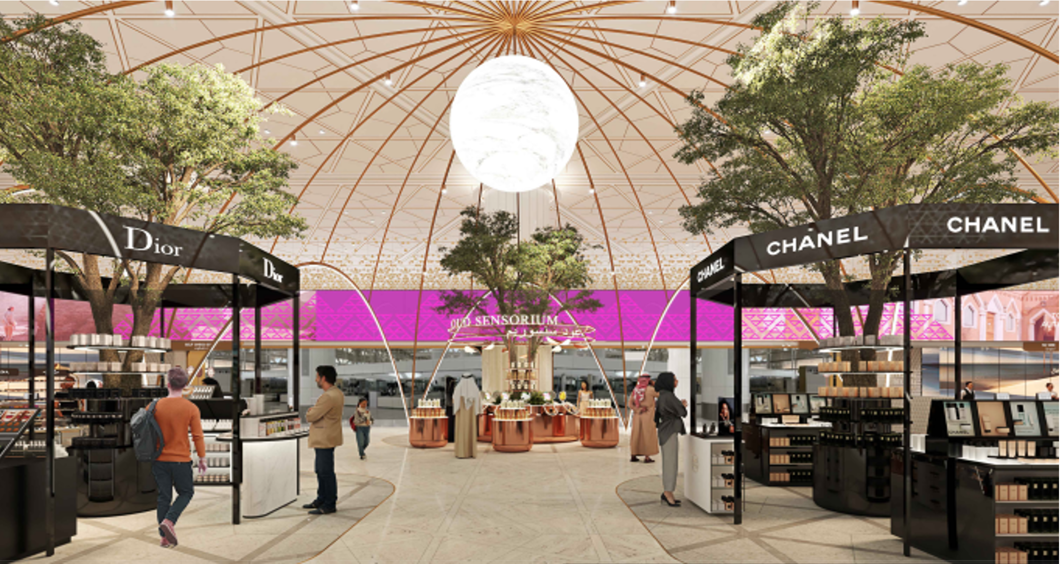 Riyadh International Airport interior view